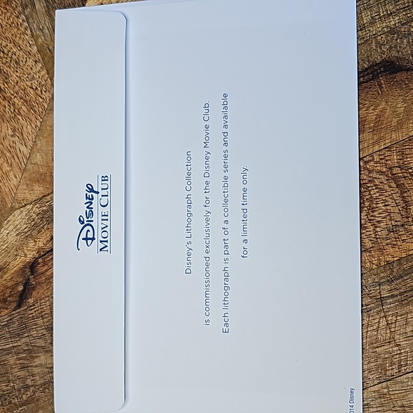 Groot Disney Movie Club Guardians of the Galaxy vol 2 Disney's Lithograph - Picture 6 of 6